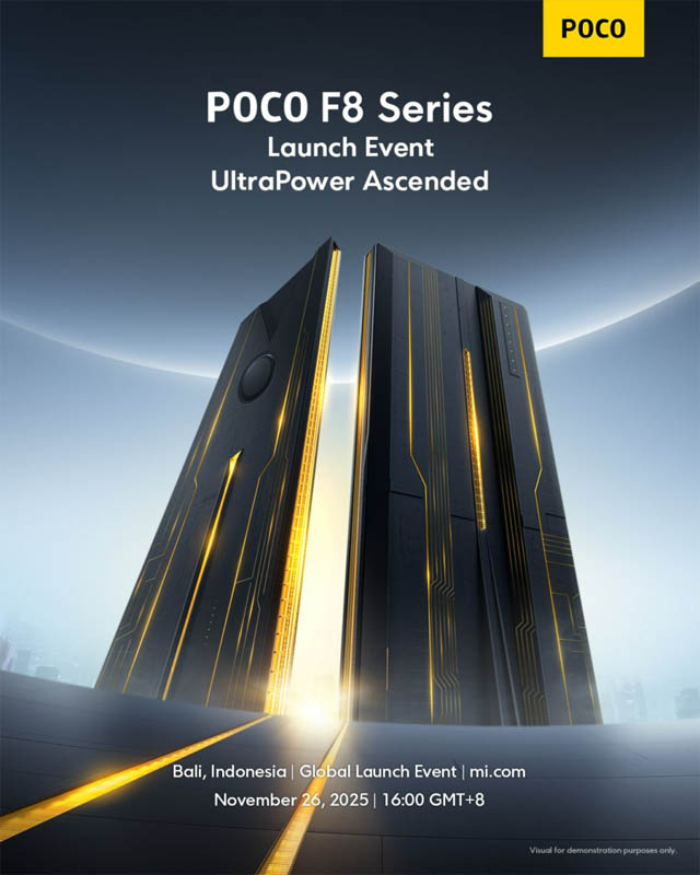 POCO F8 Pro et F8 Ultra affiche lancement